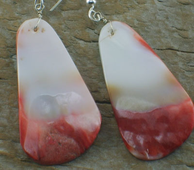 native american earrings turquoise and spiney shellb (3).jpg